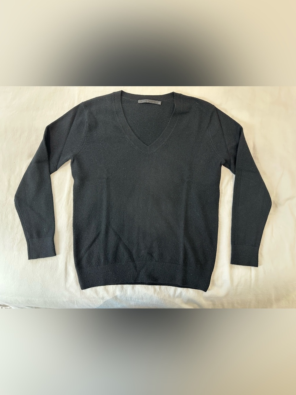 Jenni Kayne Flynn Black Cashmere Sweater